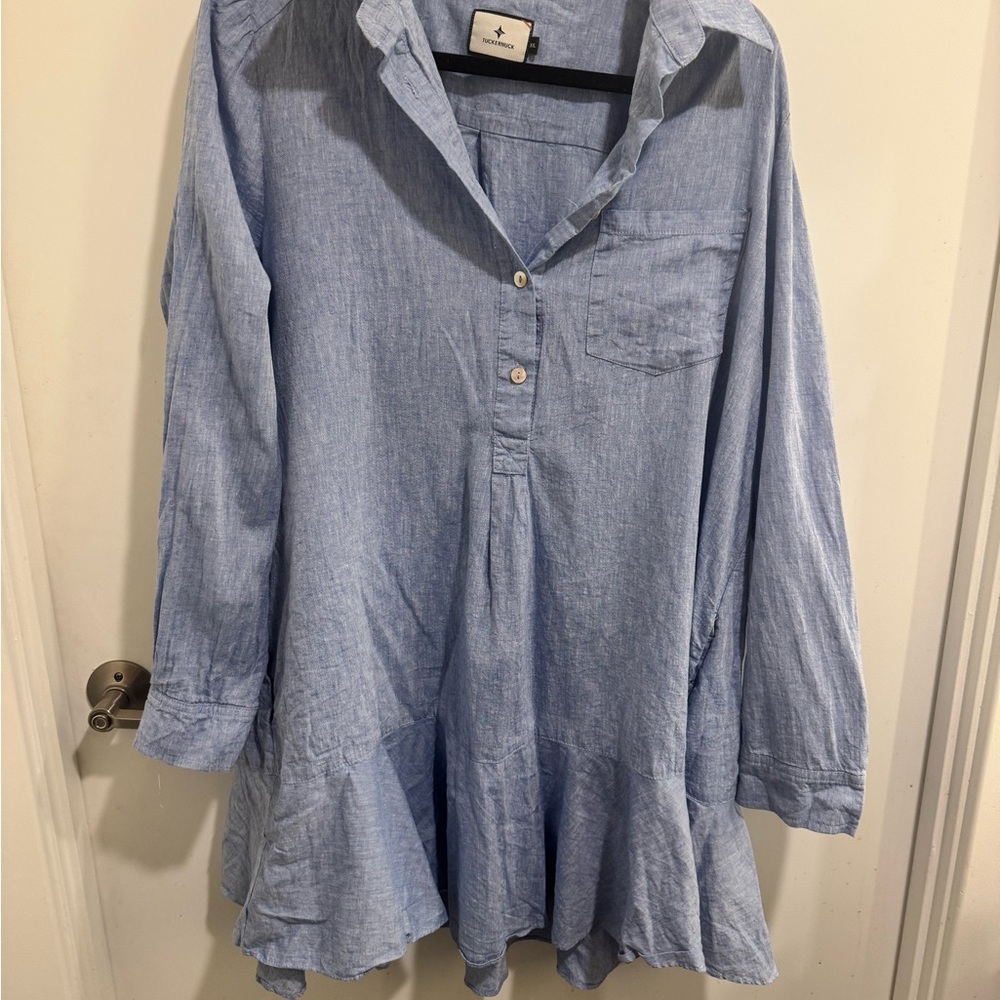 Tuckernuck Callahan chambray dress